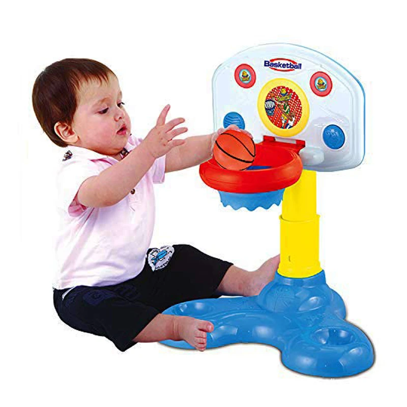 Mini Basketball Shooting Game for Toddlers - Lights & Cheering Sound - Age 8 Months+